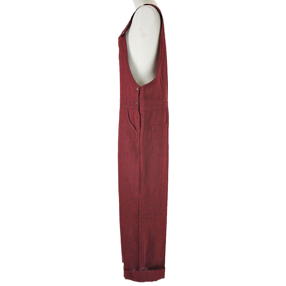 Burgundy Ella Overalls from Hilltribe Ontario