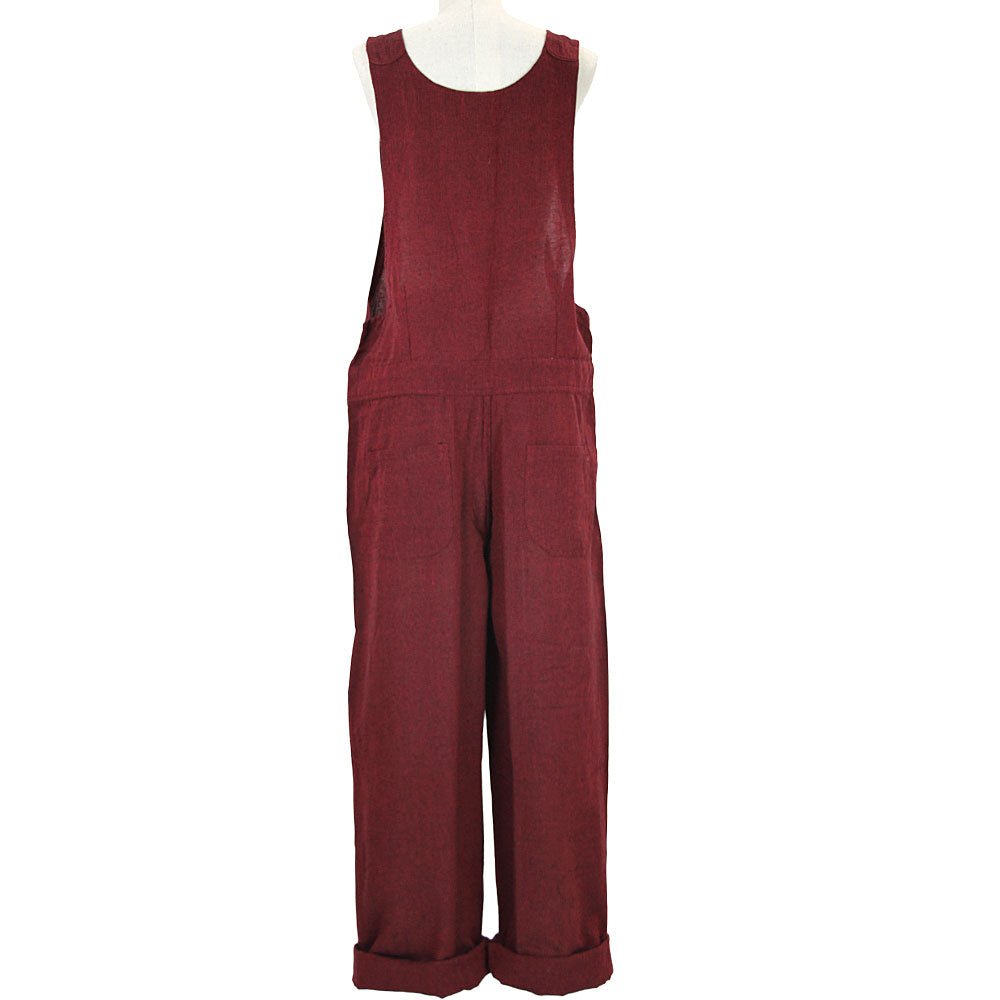 Burgundy Ella Overalls from Hilltribe Ontario