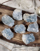 Celestite Crystal Cluster from Hilltribe Ontario