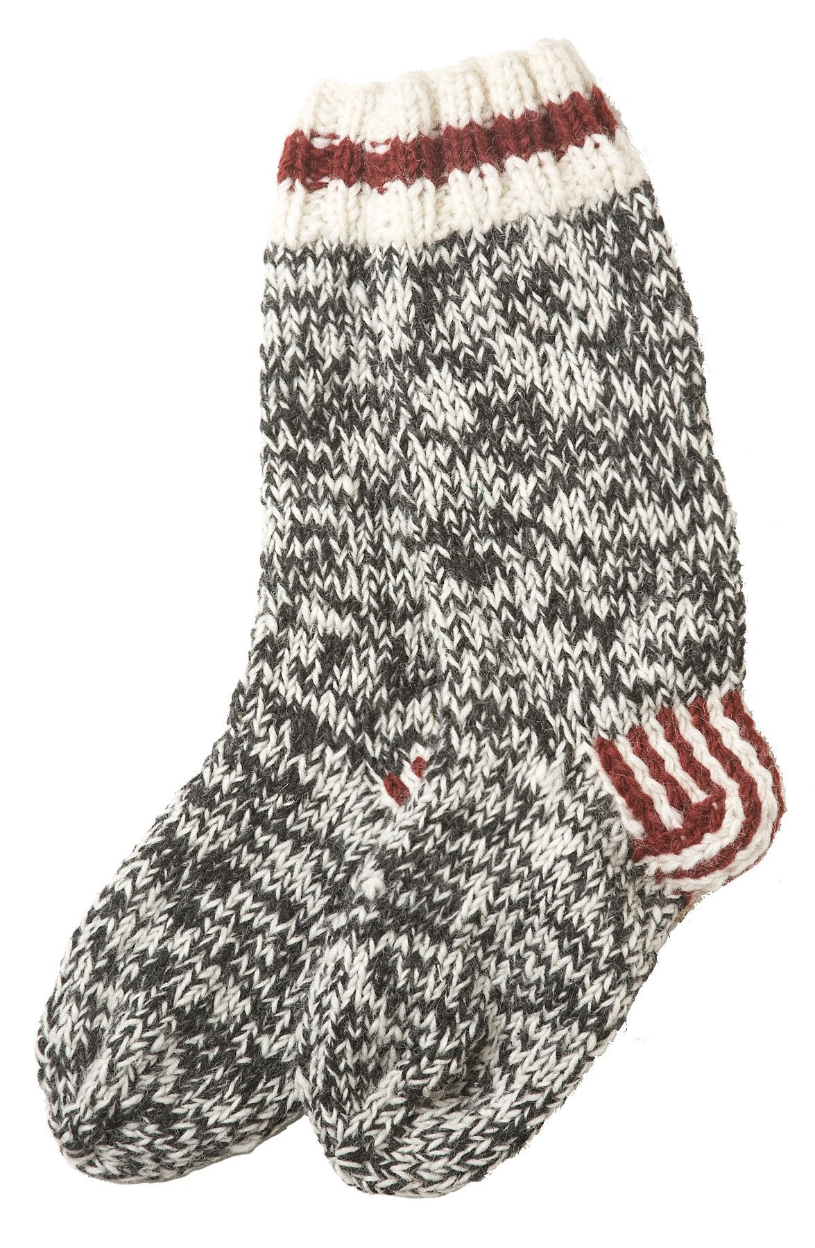 Charcoal Cabin Socks from Hilltribe Ontario