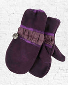 Purple Fleecia Mittens from Hilltribe Ontario