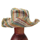 Stripe Fringe Hemp Wire Rim Hat from Hilltribe Ontario